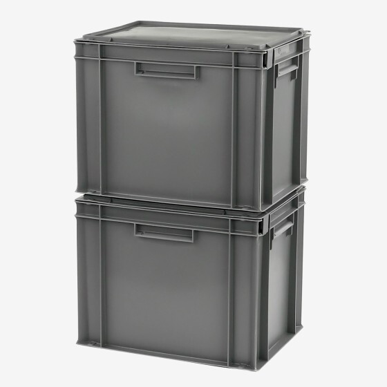 Solid container + attached lid - 400 x 300