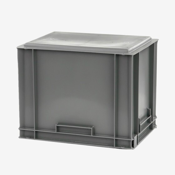 Solid container + attached lid - 400 x 300