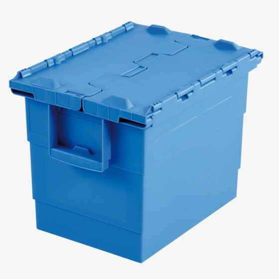 Container with integrated lid - 400 x 300