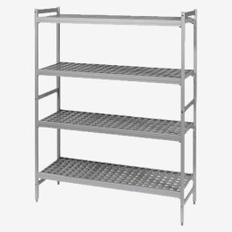 Rayonnage modulaire 4 niveaux - moyen modèle