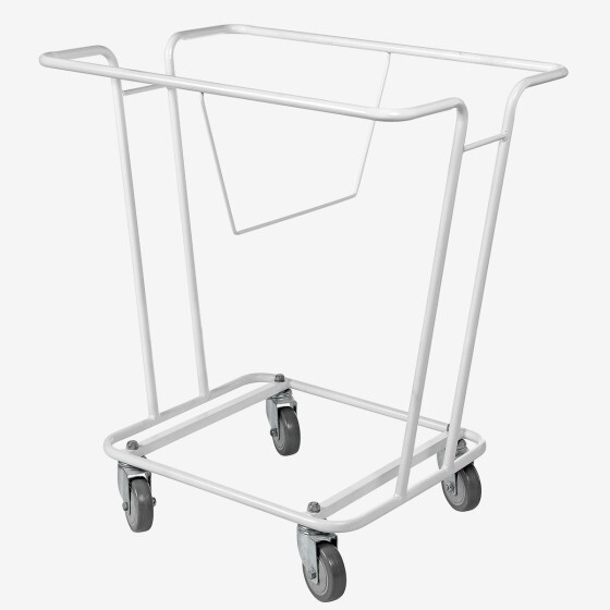 Trolley for laundry basket