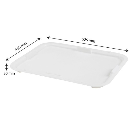 Lid for deep rectangular basin