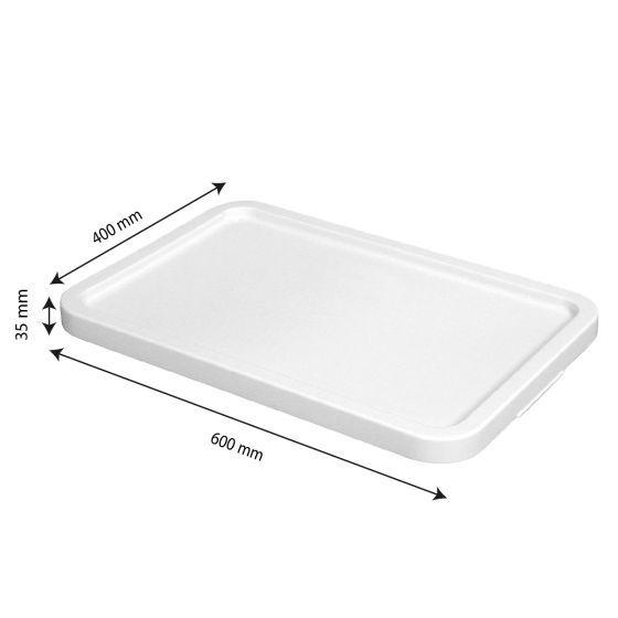 Lid for reinforced container - 600 x 400