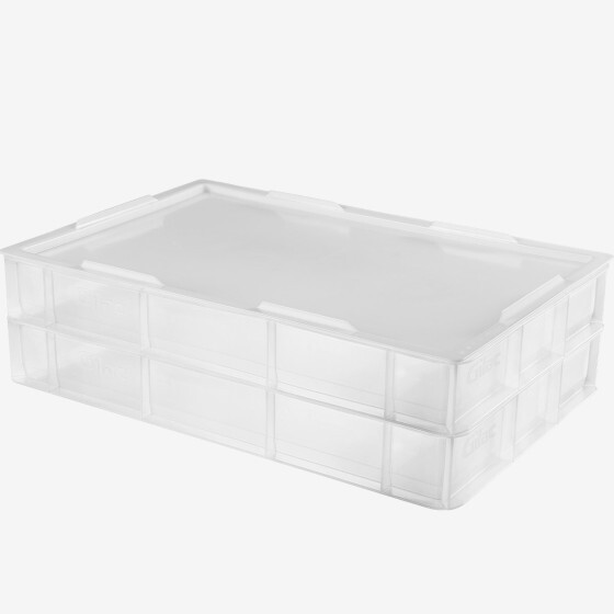 Dough container - 600 x 400 - translucent