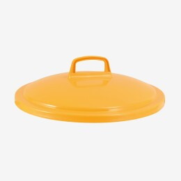 Lid for round selective sorting dustbin