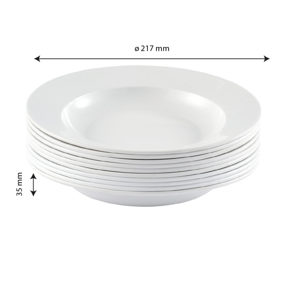 Assiettes biosourcées - lot de 10