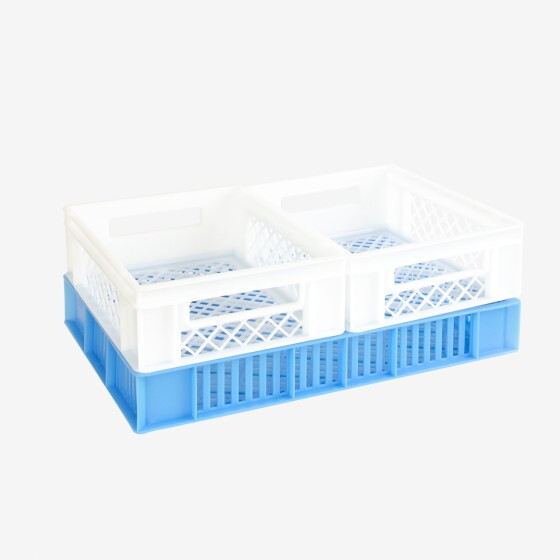 Perforated crate (without handles) - 600 x 400