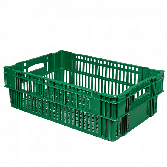 Cold link perforated crate - Recycled HDPE