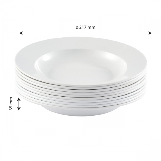 Assiettes - lot de 10