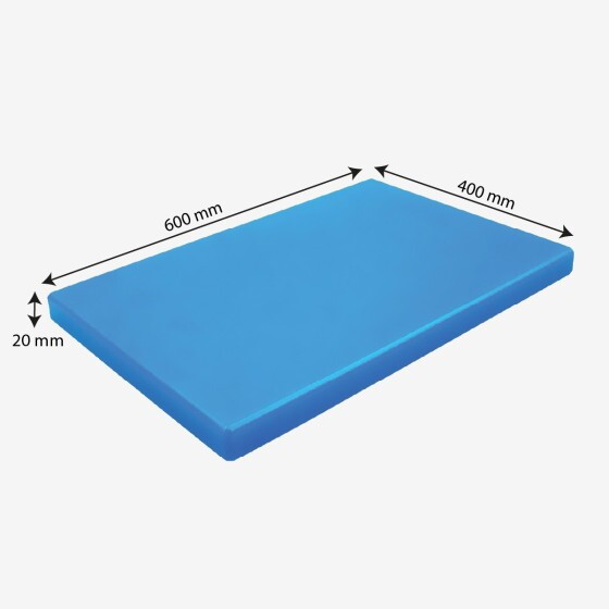 Planche à découper lisse 600 x 400 x 20 HACCP