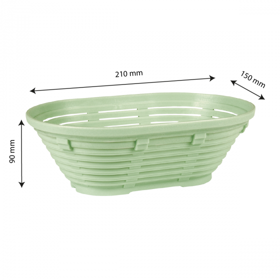 Oval proofing basket