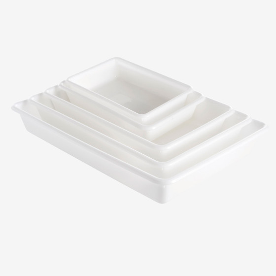 Flat tray