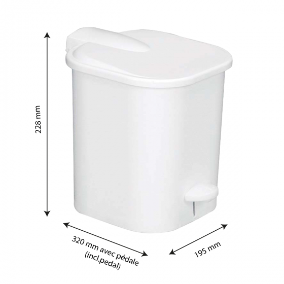 Square dustbin