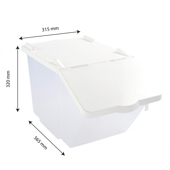 Ingredients container - 30 L + lid