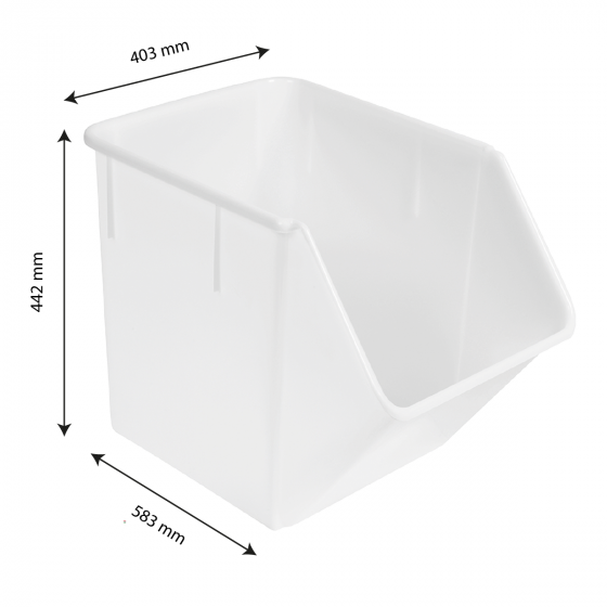 40 L biobased ingredients container