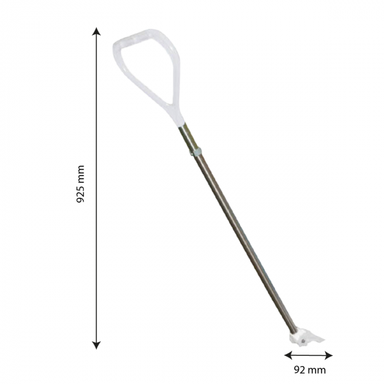 Removable pulling bar for 4,5 or 6 wheel dollies