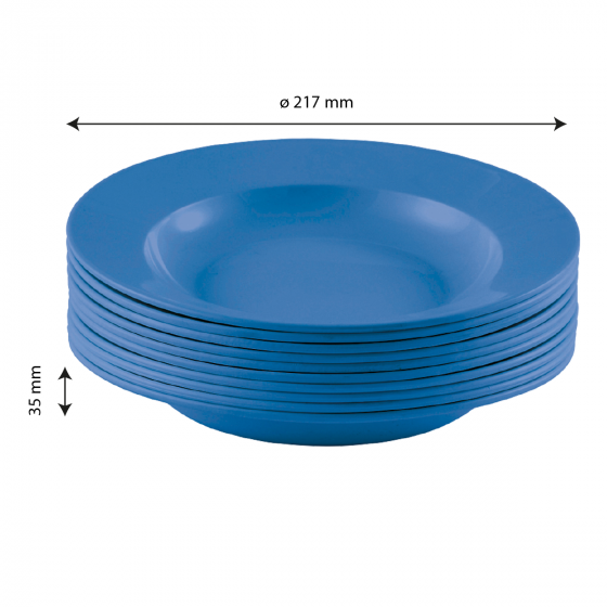 Assiettes Gilactiv® - lot de 10