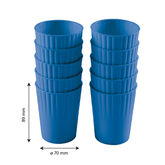 Gilactiv® tumblers - pack of 10