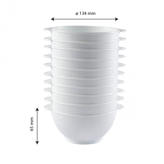 Bols à anses - lot de 10