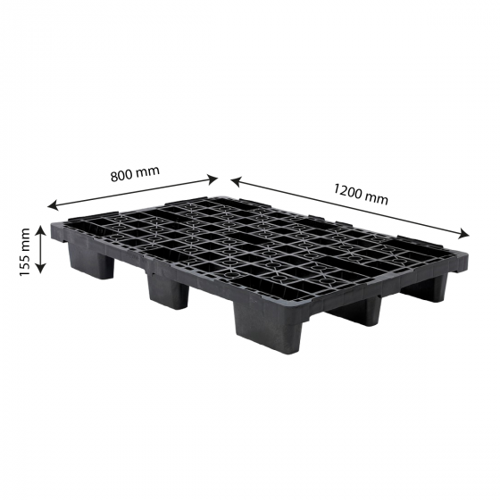 Lightweight nesting pallet - 80 x 120