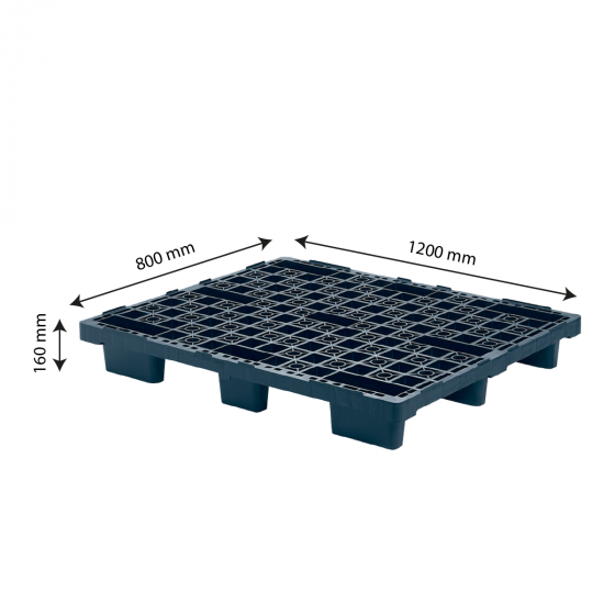 Lightweight nesting pallet - 100 x 120