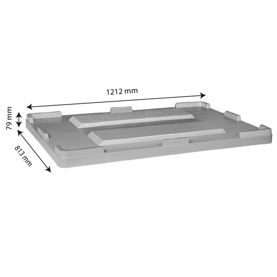 Lid for double-wall container