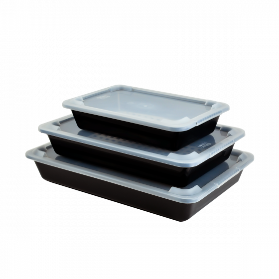 Lid for flat tray