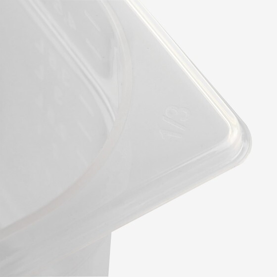 Gastronorm container + lid - GN1/3 HACCP - 100 mm - 3,8 L - Set of 2