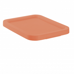 Lid for 40 x 30 15 L containers - terracotta