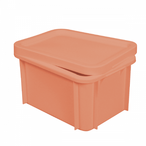 Couvercle pour bacs 400 x 300 15 L - terracotta