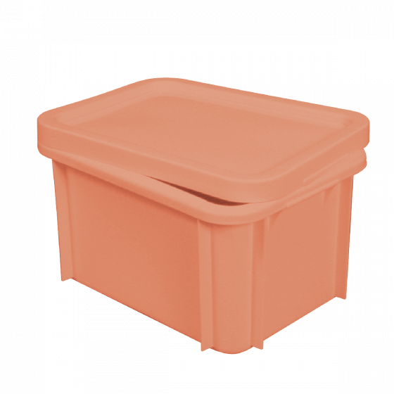 Lid for 40 x 30 15 L containers - terracotta