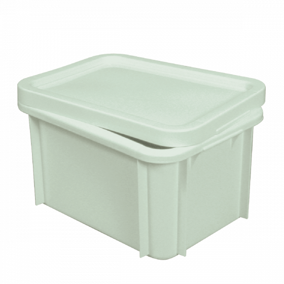 Lid for 40 x 30 15 L containers - light green