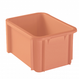 40 x 30 storage container - 15 L - terracotta