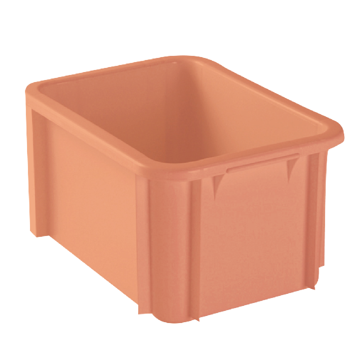 Bac renforcé avec couvercle 400 x 300 15 L - rose