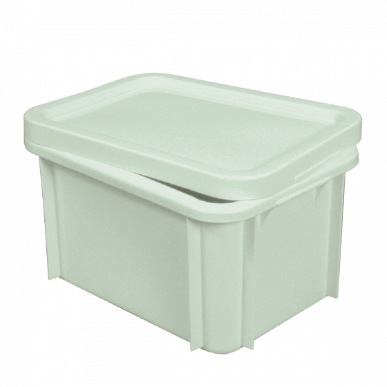 40 x 30 storage container - 15 L - light green