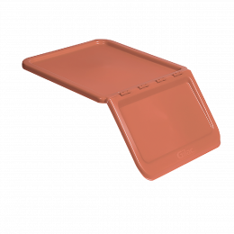 Couvercle pour bac 40 L et 80 L - terracotta