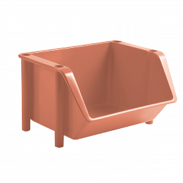 Picking bin - terracotta