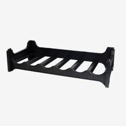6-bottle rack 680 x 280 x 140 mm - black