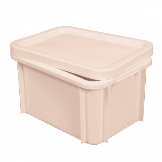 Lid for 40 x 30 15 L container - pink