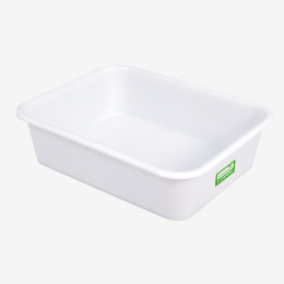 Biobased dividing dough container