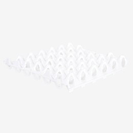 Alvéoles à oeufs - 30 oeufs - 300 x 300 x 90 - blanc