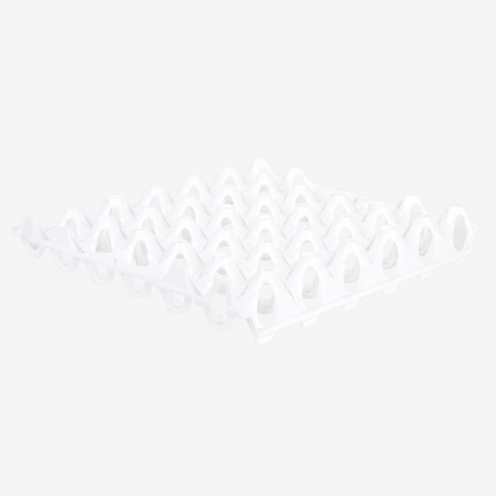 Eggs tray - 30 eggs - 300 x 300 x 9 - white