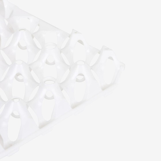 Alvéoles à oeufs - 30 oeufs - 300 x 300 x 90 - blanc