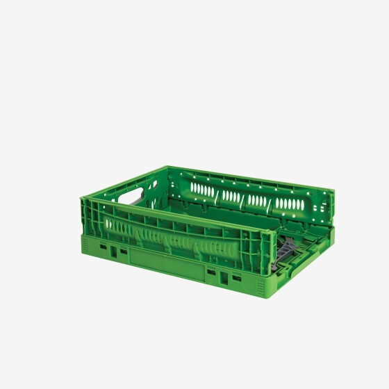Foldable stacking crate - 400 x 300