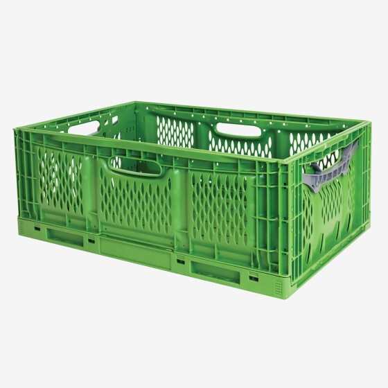 Caisse pliable empilable Lift-Lock - 600 x 400