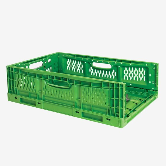 Caisse pliable empilable Lift-Lock - 600 x 400