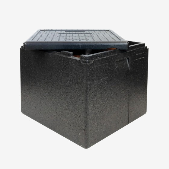 Conteneur isotherme 420 x 420 mm - 59 L - ouverture par le haut