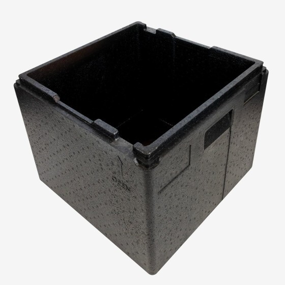 Conteneur isotherme 420 x 420 mm - 59 L - ouverture par le haut