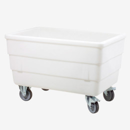 Bac grand volume double-paroi - chape inox