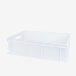 Reinforced Stackable Container 600 x 400 mm  32 L, 42 L, 64 L  White
